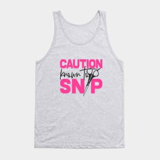 caution quote Tank Top